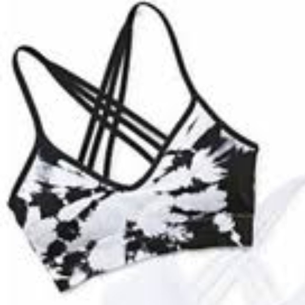 FLIRTITUDE Tie-Dyed Strappy Bralette - S- NEW